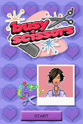 Busy Scissors (USA) (En,Fr,Es) screen shot title